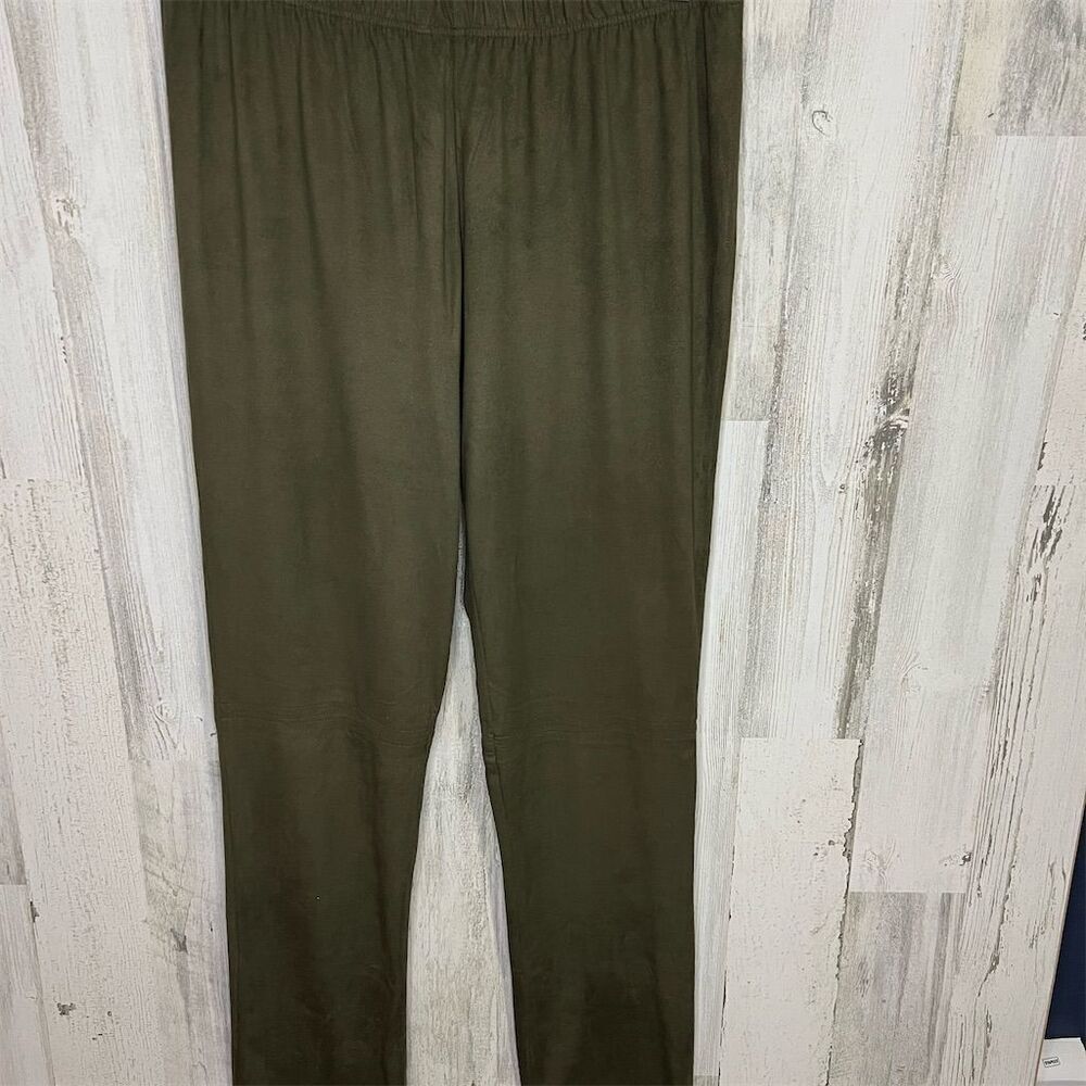 Planet Women's Olive‎ Green Pull-On pants Size 2 Casual Relaxed Fit
